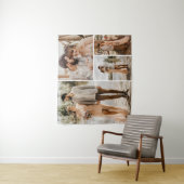 Erstellen Sie Ihre eigene 4-FotoCollage Wandteppich (Beispiel)