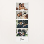 Erstellen Sie Ihre eigene 4-Fotoplatte nach Maß. Yogamatte (Vorderseite)