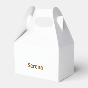 Erstellen Sie Ihre eigene 4x2,5x5 Gable Favor Box Geschenkschachtel