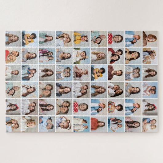 Erstellen Sie Ihre eigene 54 Collage bearbeitbare  Puzzle (Horizontal)