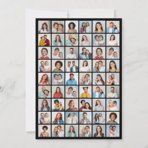 Erstellen Sie Ihre eigene 54 Foto Collage Note Car Mitteilungskarte