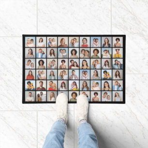 Erstellen Sie Ihre eigene 54 FotoCollage Fußmatte