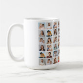 Erstellen Sie Ihre eigene 54 FotoCollage Kaffeetasse (Links)
