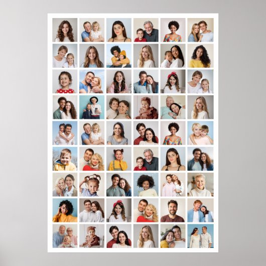 Erstellen Sie Ihre eigene 54 FotoCollage Poster (Vorne)