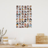 Erstellen Sie Ihre eigene 54 FotoCollage Poster (Küche)
