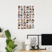 Erstellen Sie Ihre eigene 54 FotoCollage Poster (Heimbüro)