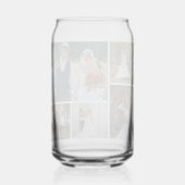 Erstellen Sie Ihre eigene 5-Foto-Hochzeitskollekti Dosenglas (Rückseite)