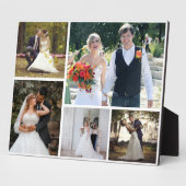 Erstellen Sie Ihre eigene 5-Foto-Hochzeitskollekti Fotoplatte (Seite)