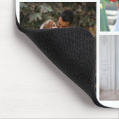 Erstellen Sie Ihre eigene 5-Foto-Hochzeitskollekti Mousepad (Ecke)