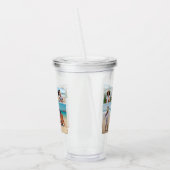 Erstellen Sie Ihre eigene 5-FotoCollage Acryltrinkbecher (Links)