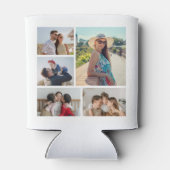 Erstellen Sie Ihre eigene 5-FotoCollage Dosenkühler (Rückseite)