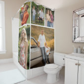 Erstellen Sie Ihre eigene 5-FotoCollage Duschvorhang (Beispiel)