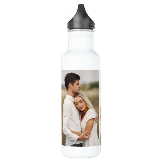 Erstellen Sie Ihre eigene 5-FotoCollage Edelstahlflasche (Links)