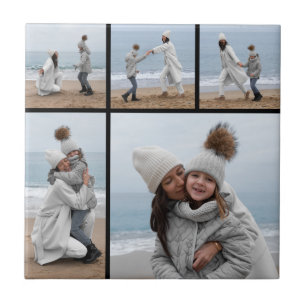 Erstellen Sie Ihre eigene 5-FotoCollage Fliese