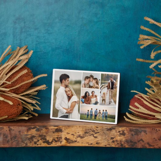 Erstellen Sie Ihre eigene 5-FotoCollage Fotoplatte (Seite)