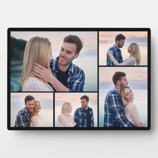 Erstellen Sie Ihre eigene 5-FotoCollage Fotoplatte (Vorderseite)