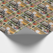 Erstellen Sie Ihre eigene 5-FotoCollage Geschenkpapier (Ecke)