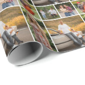 Erstellen Sie Ihre eigene 5-FotoCollage Geschenkpapier (Rolleneckpunkt)