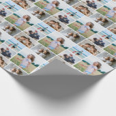 Erstellen Sie Ihre eigene 5-FotoCollage Geschenkpapier (Ecke)