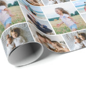 Erstellen Sie Ihre eigene 5-FotoCollage Geschenkpapier (Rolleneckpunkt)