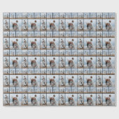 Erstellen Sie Ihre eigene 5-FotoCollage Geschenkpapier (Flach)