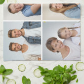 Erstellen Sie Ihre eigene 5-FotoCollage Geschirrtuch (Gefaltet)