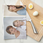 Erstellen Sie Ihre eigene 5-FotoCollage Geschirrtuch (Viertel Falte)
