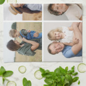 Erstellen Sie Ihre eigene 5-FotoCollage Geschirrtuch (Gefaltet)