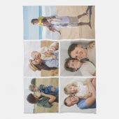 Erstellen Sie Ihre eigene 5-FotoCollage Geschirrtuch (Vertikal)