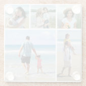 Erstellen Sie Ihre eigene 5-FotoCollage Glasuntersetzer (Rückseite)