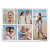 Erstellen Sie Ihre eigene 5-FotoCollage Große Geschenktüte (Vorderseite)