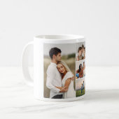 Erstellen Sie Ihre eigene 5-FotoCollage Kaffeetasse (Vorderseite Links)