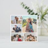Erstellen Sie Ihre eigene 5-FotoCollage Karte (Stehend Vorderseite)