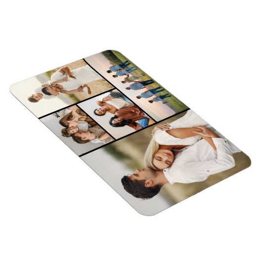 Erstellen Sie Ihre eigene 5-FotoCollage Magnet (Rechte Seite)