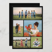 Erstellen Sie Ihre eigene 5-FotoCollage Mitteilungskarte (Vorne/Hinten)