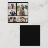 Erstellen Sie Ihre eigene 5-FotoCollage Mitteilungskarte (Vorne/Hinten)