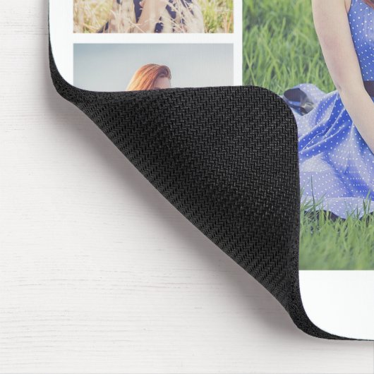 Erstellen Sie Ihre eigene 5-FotoCollage Mousepad (Ecke)