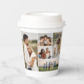 Erstellen Sie Ihre eigene 5-FotoCollage Pappbecher (Vorderseite)