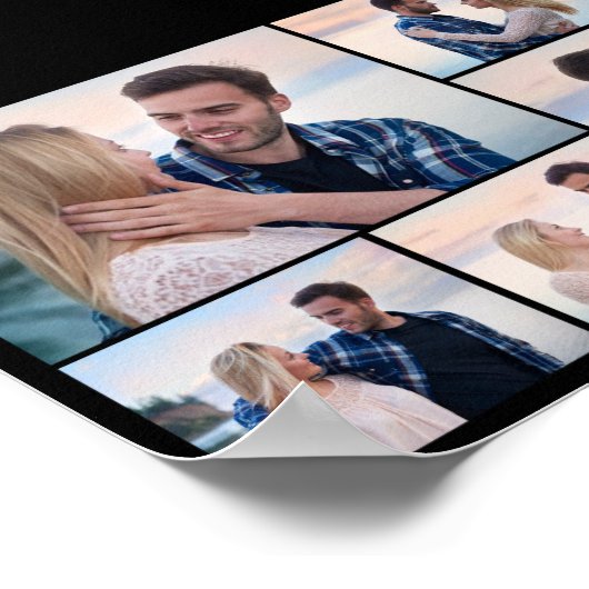 Erstellen Sie Ihre eigene 5-FotoCollage Poster (Ecke)