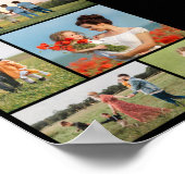 Erstellen Sie Ihre eigene 5-FotoCollage Poster (Ecke)
