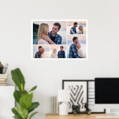Erstellen Sie Ihre eigene 5-FotoCollage Poster (Heimbüro)