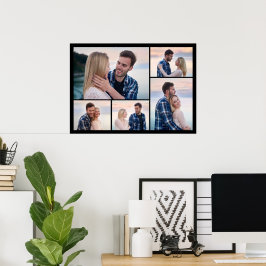 Erstellen Sie Ihre eigene 5-FotoCollage Poster