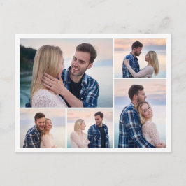 Erstellen Sie Ihre eigene 5-FotoCollage Postkarte