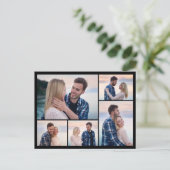 Erstellen Sie Ihre eigene 5-FotoCollage Postkarte (Stehend Vorderseite)