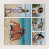 Erstellen Sie Ihre eigene 5-FotoCollage Puzzle (Horizontal)