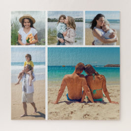 Erstellen Sie Ihre eigene 5-FotoCollage Puzzle