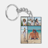 Erstellen Sie Ihre eigene 5-FotoCollage Schlüsselanhänger (Vorderseite links)