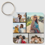 Erstellen Sie Ihre eigene 5-FotoCollage Schlüsselanhänger (Vorderseite)