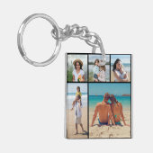 Erstellen Sie Ihre eigene 5-FotoCollage Schlüsselanhänger (Vorderseite links)