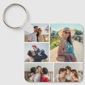 Erstellen Sie Ihre eigene 5-FotoCollage Schlüsselanhänger (Vorderseite)